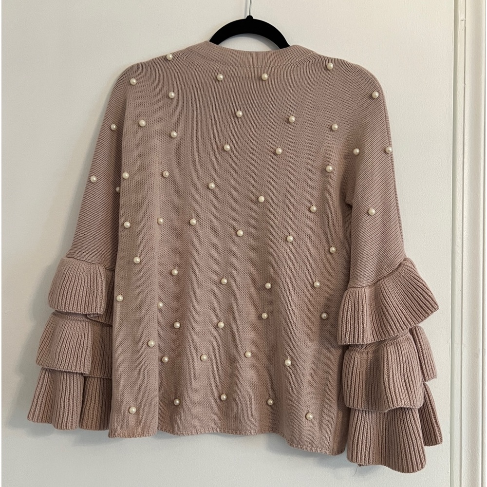 Beautiful pearls top, size S/M